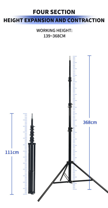 Dearkol Unique Collar DMZ-3000P 2830mm 5/8" Baby Pin Spring Light Stand