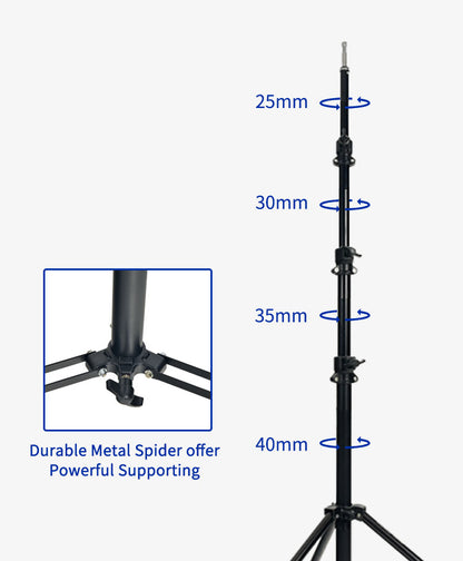 Dearkol DMZ-3800P 3650mm Spring Light Stand