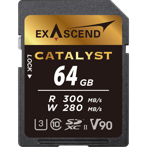 Exascend Catalyst UHS-II SDXC Memory Card