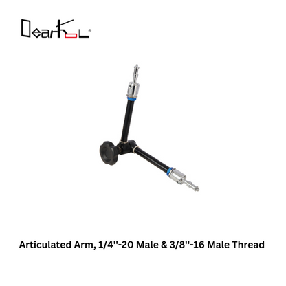 Dearkol MB-42A Articulated Arm, 1/4''-20 Male & 3/8''-16 Male Thread